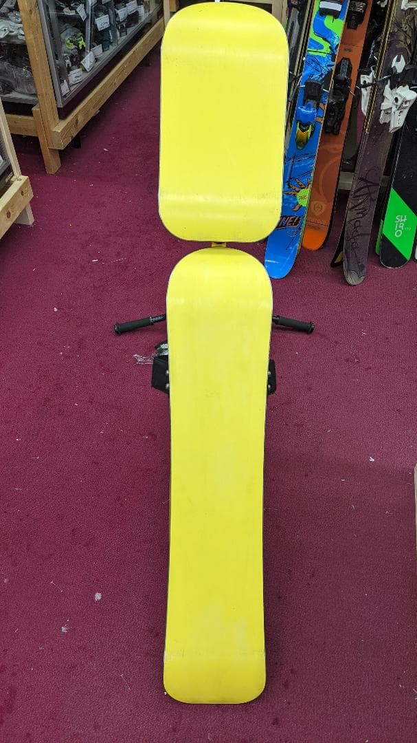 SWS スノースクート イエロー