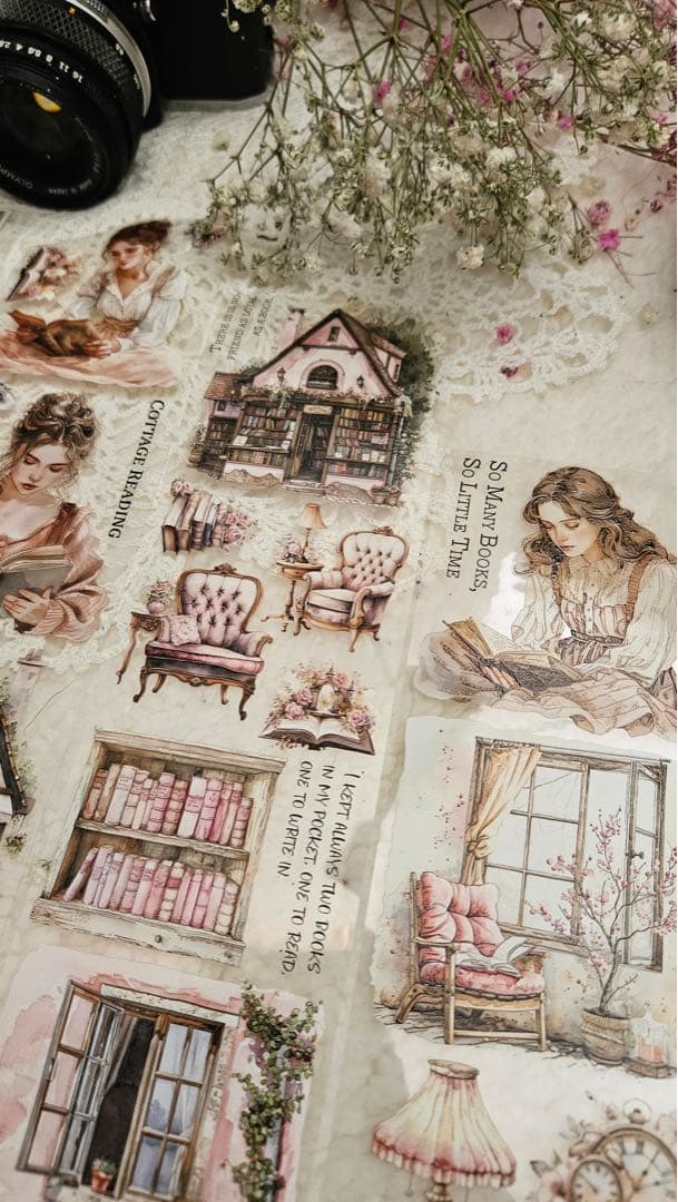 Lana's Scrap Shop 海外マスキングテープ　マステ 【2467】