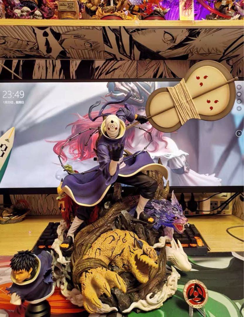 NARUTO ナルト うちはオビト 1/7 ガレージキット ガレキ スタチュー①