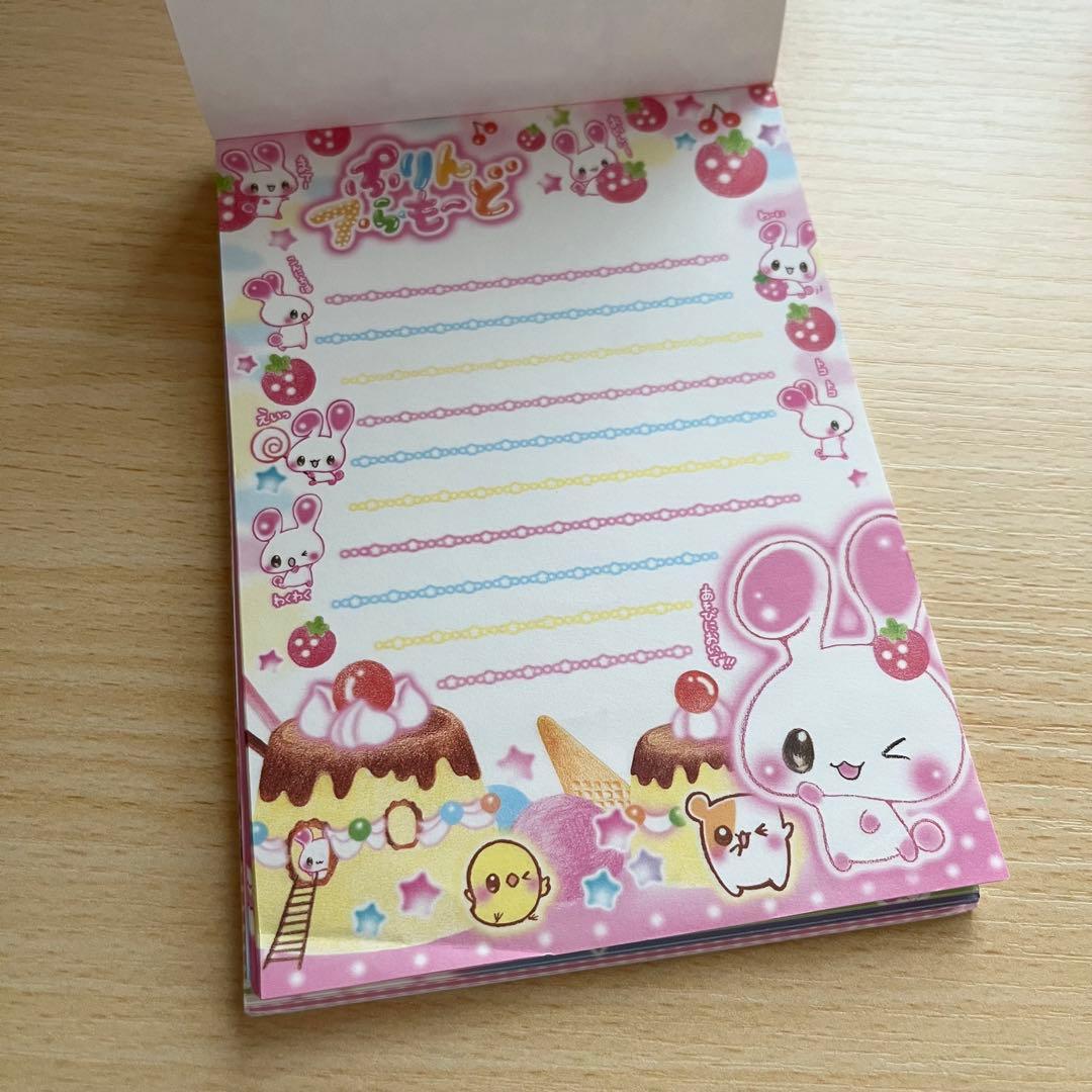 【激レア！】平成レトロ！ぷりん ア・ら・も〜ど メモ帳　クラックス