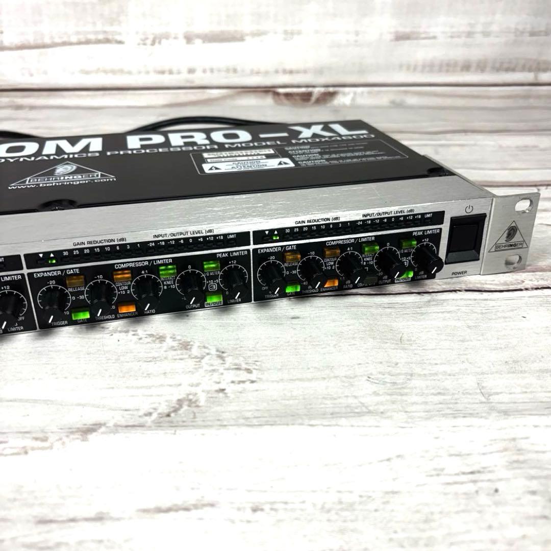 BEHRINGER MDX4600ベリンガー コンプレッサー