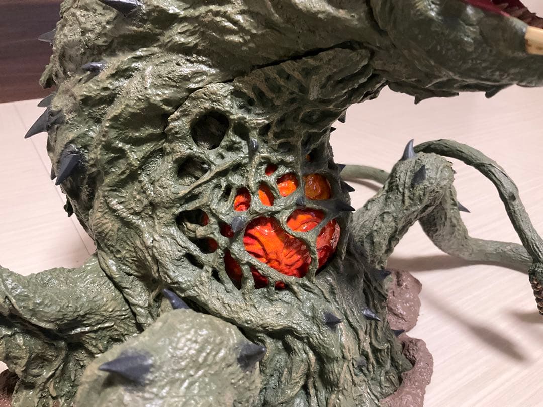 海洋堂ソフトビニールキット　ビオランテ　完成