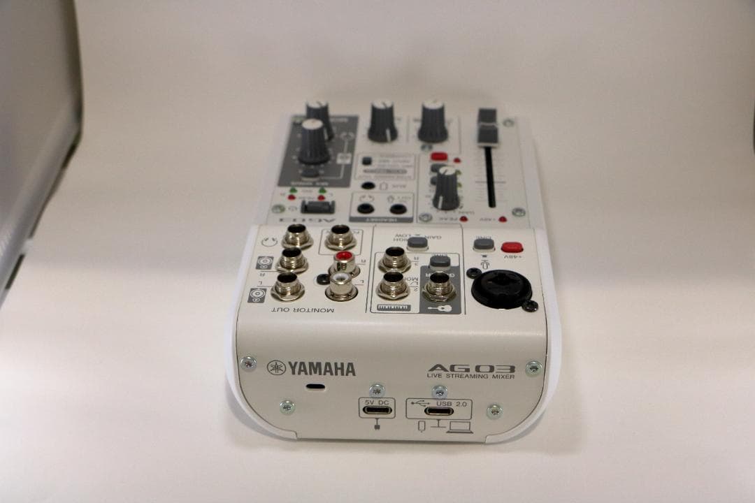 YAMAHA AG03MK2 オーディオインターフェイス (AG03MK2W)