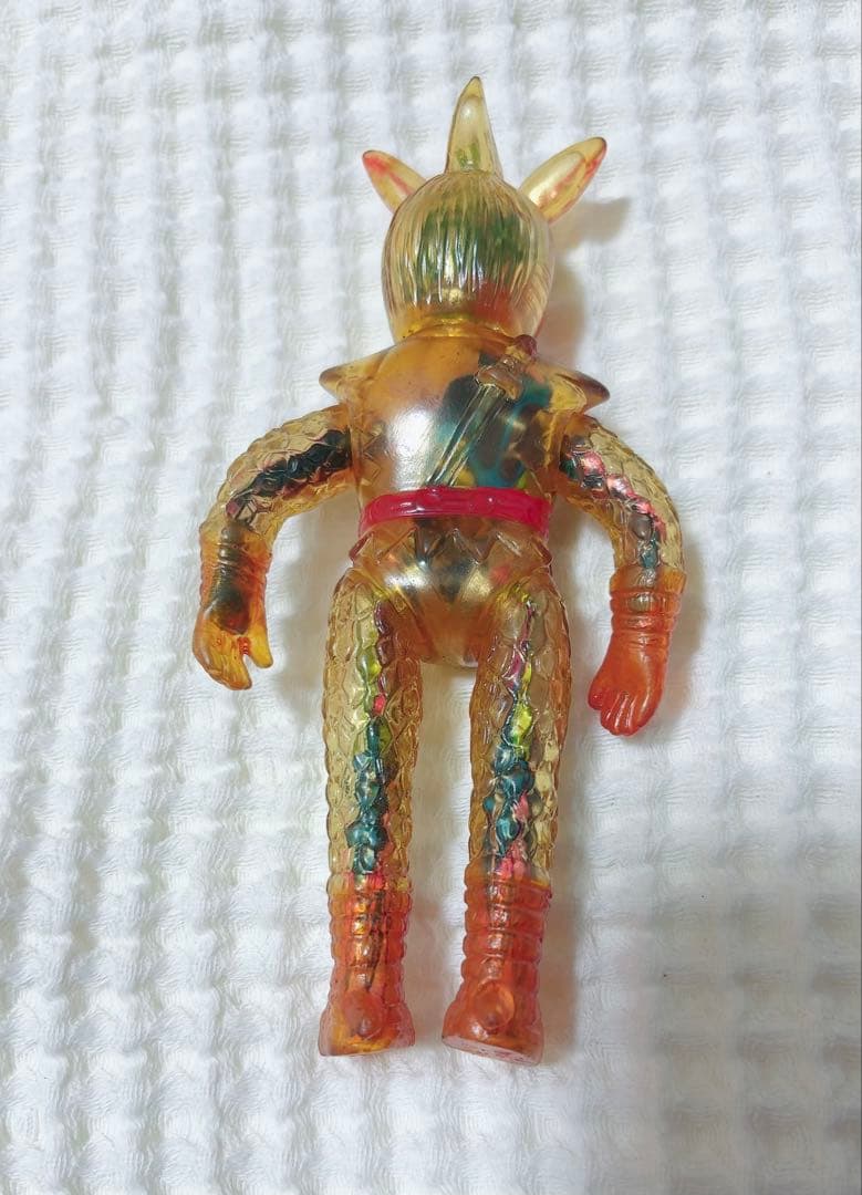 改造人間 変身忍者嵐 クリア 透明 ソフビ