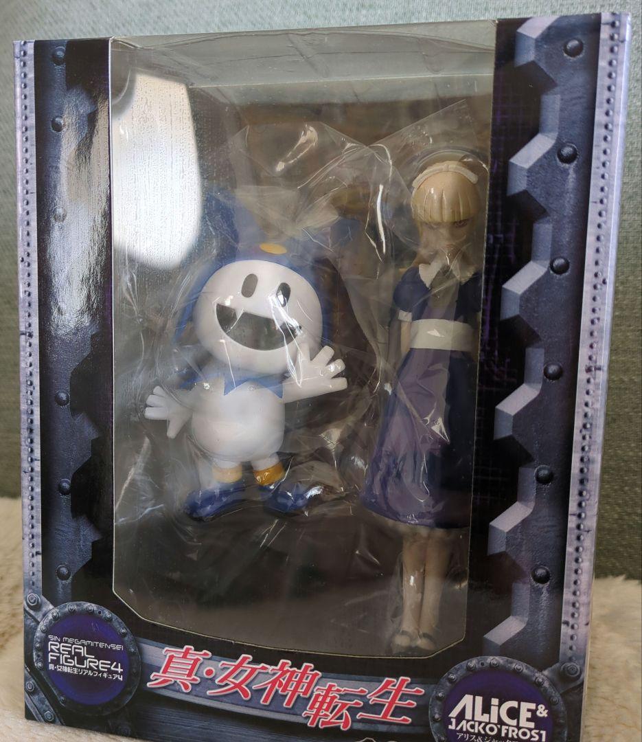 【未開封】真・女神転生フィギュア　アリス&ジャックフロスト