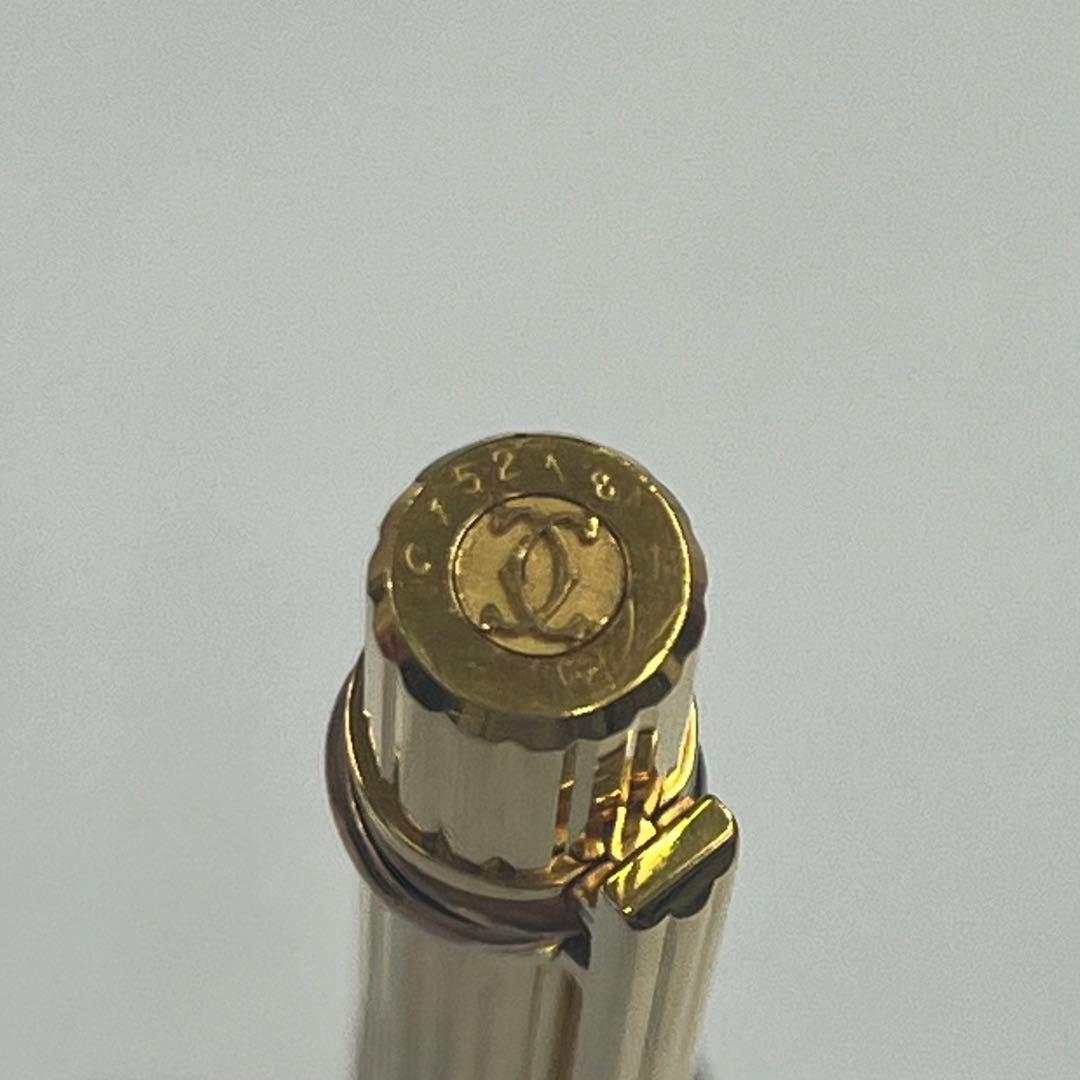 【箱・保証書付き】カルティエ Cartier ボールペン ゴールド インク切れ