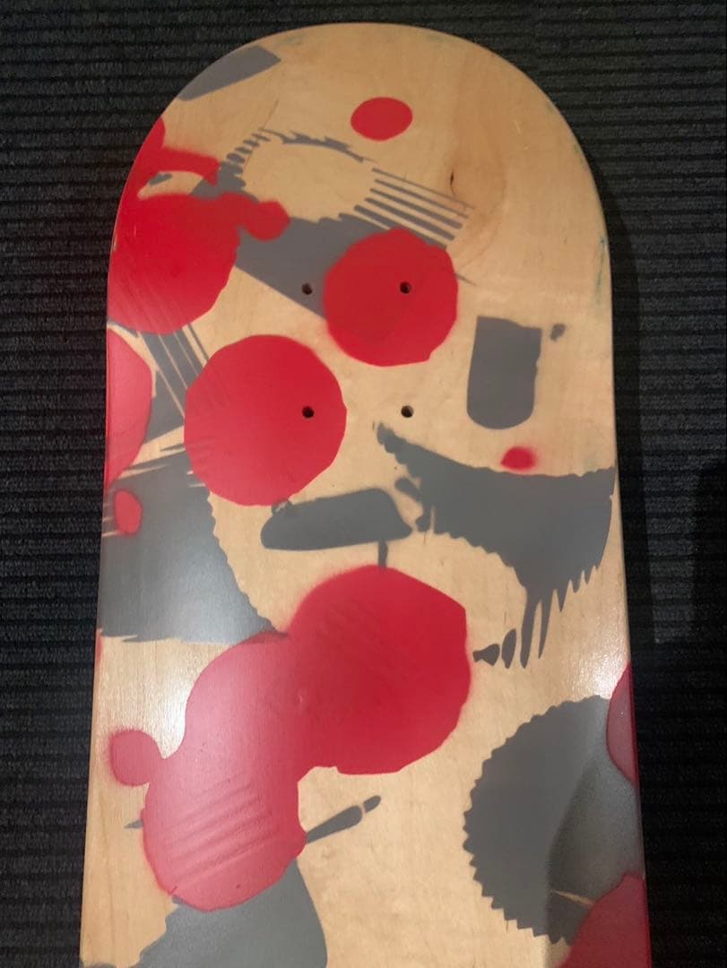 真作 STASH 直筆原画 スケートボード サイン入 supreme ステッカー