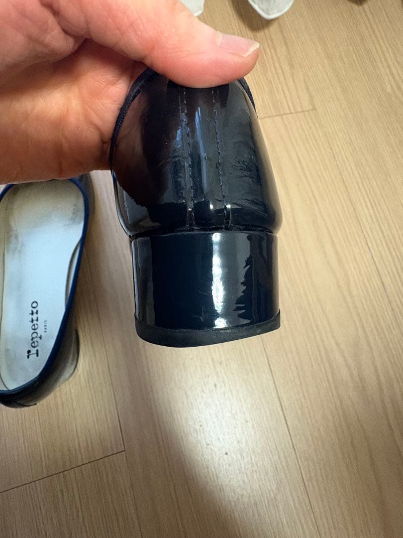 Repetto Camille バレエシューズ　ネイビー　24cm