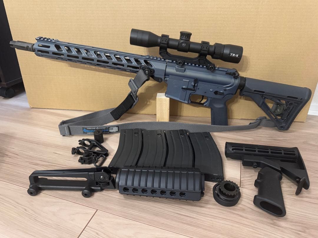 と*り様 東京マルイ M4A1 ガスブローバック セラコート　カスタム品