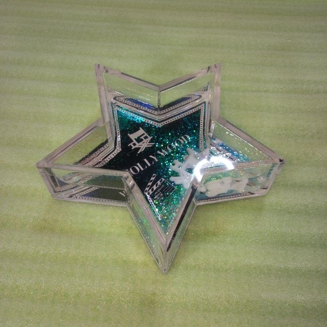 SOUVENIR PAPER WEIGHT　HOLLY WOOD　星形　星型