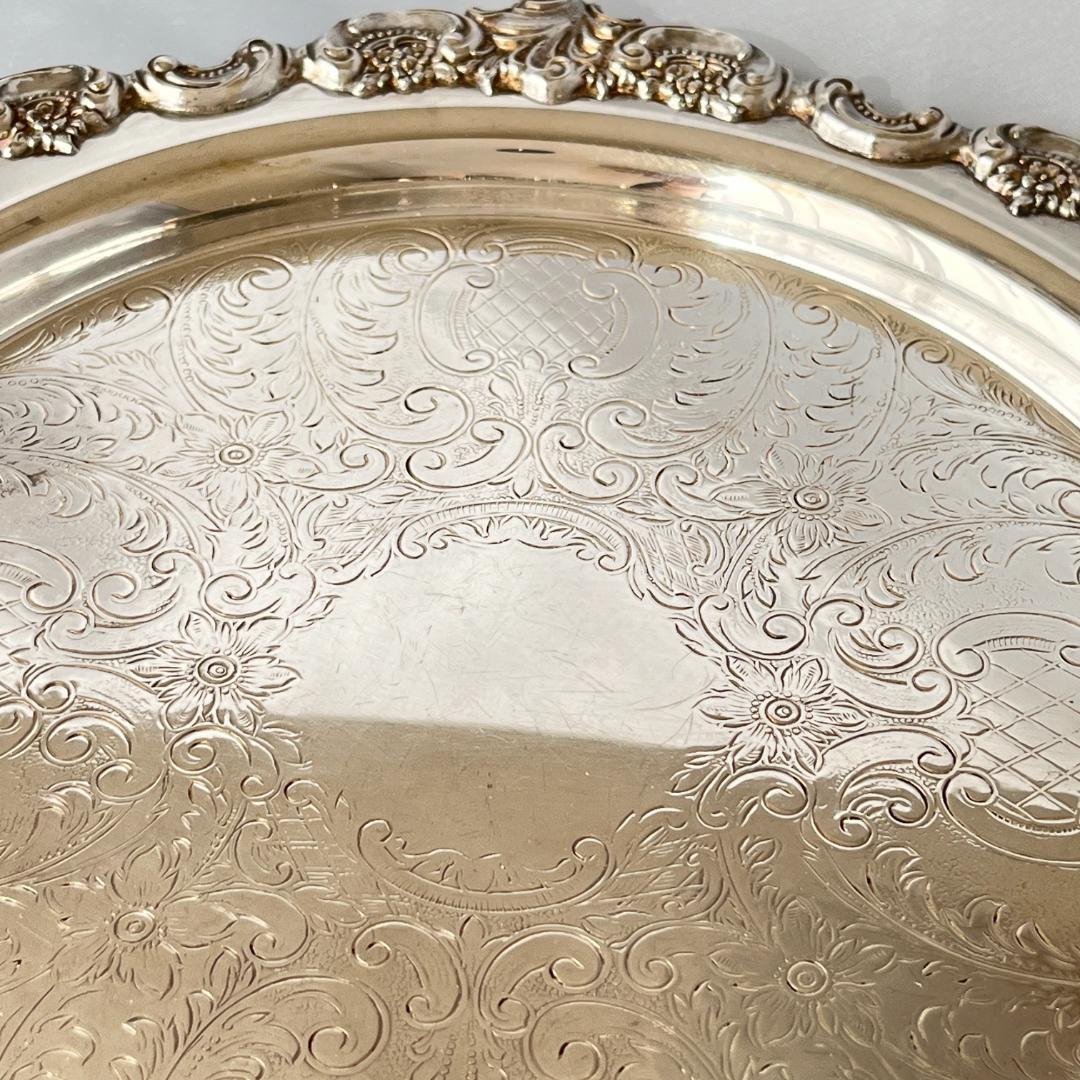 【Wallace】 Baroque ドリンク / カクテルトレー 25cm