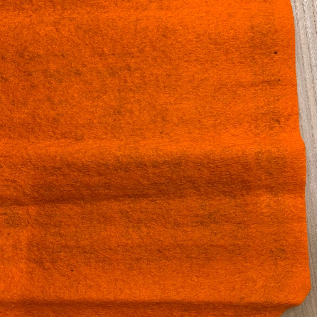 70's スヌーピー フェルトバナー ペナント オレンジ ピーナッツ