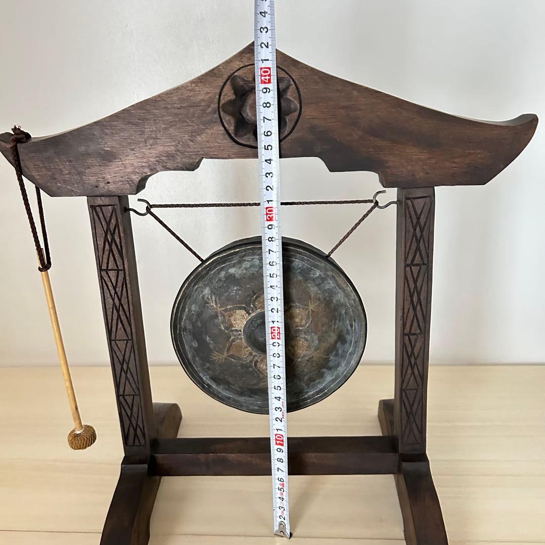 タイでは幸せを呼ぶドラ☆彡　バンコクで購入　銅鑼