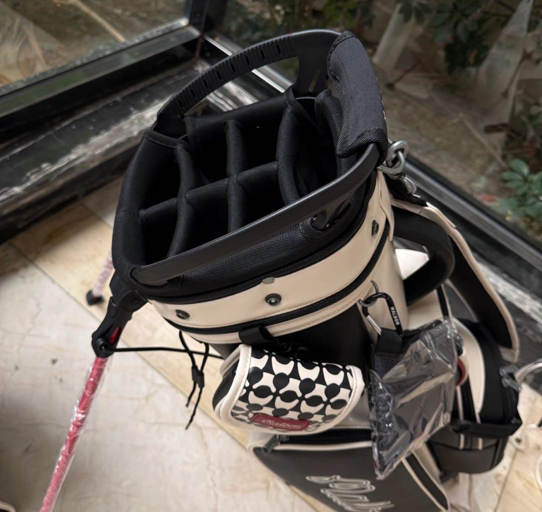 【即発送】Malbon マルボンゴルフ キャディバッグ ボールバッグ スタンド式