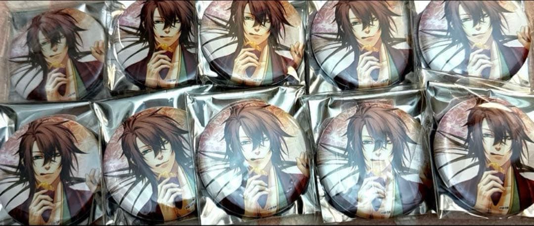 薄桜鬼　沖田総司　缶バッジ　オトメイトスタイル　Vol.12 10個セット