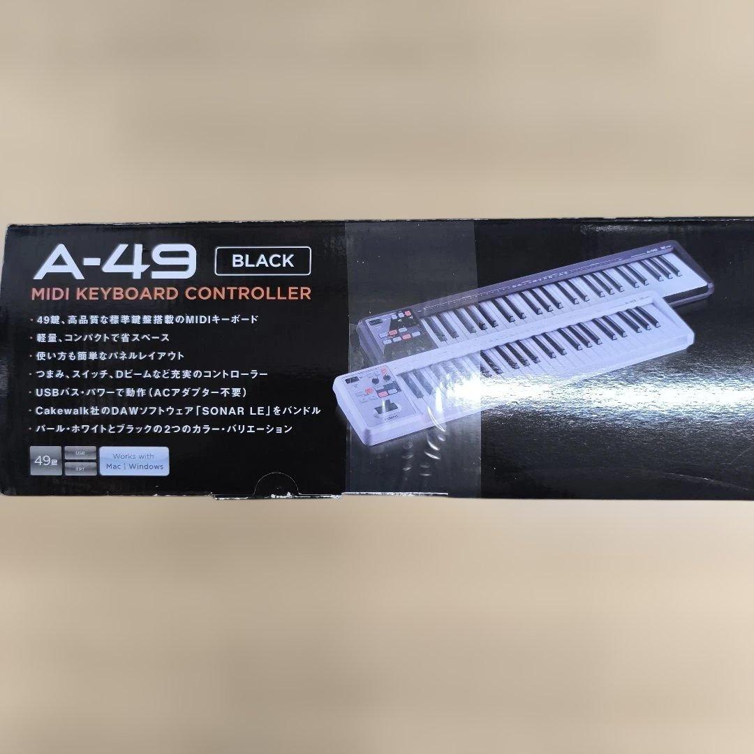 Roland A-49 MIDIキーボードコントローラー ブラック