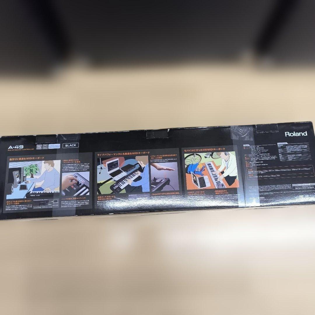 Roland A-49 MIDIキーボードコントローラー ブラック