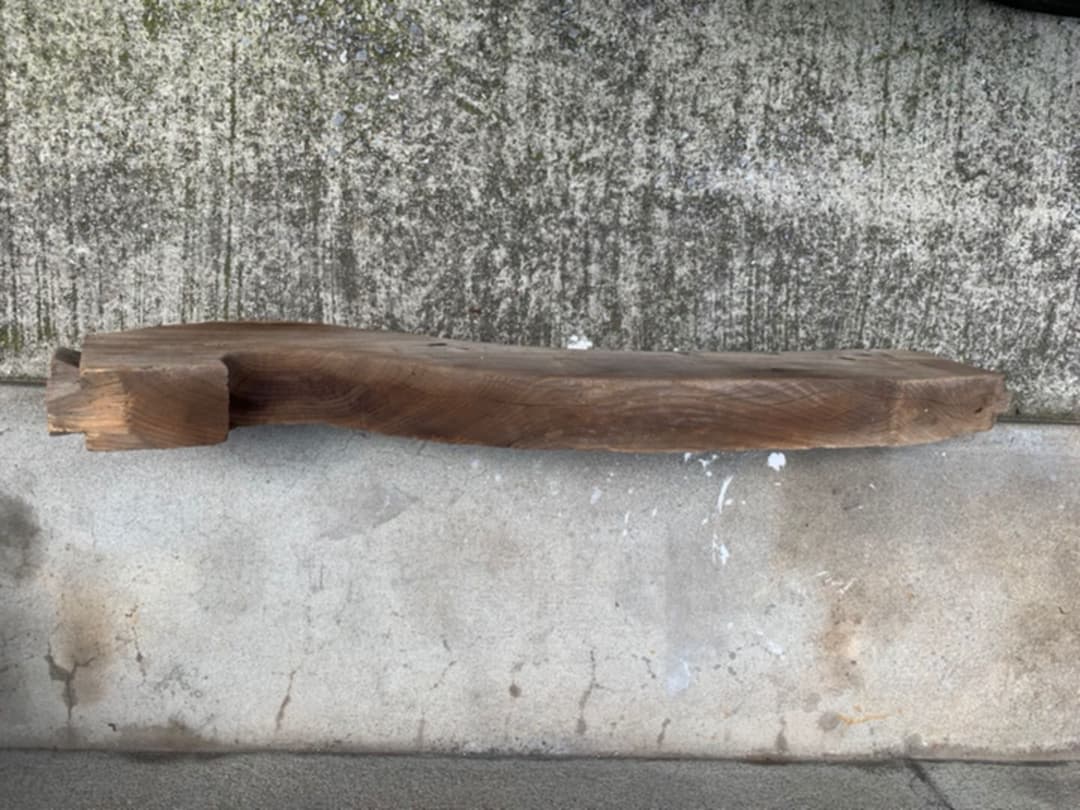 古材 アンティーク 海老虹梁 神社建築  オブジェ