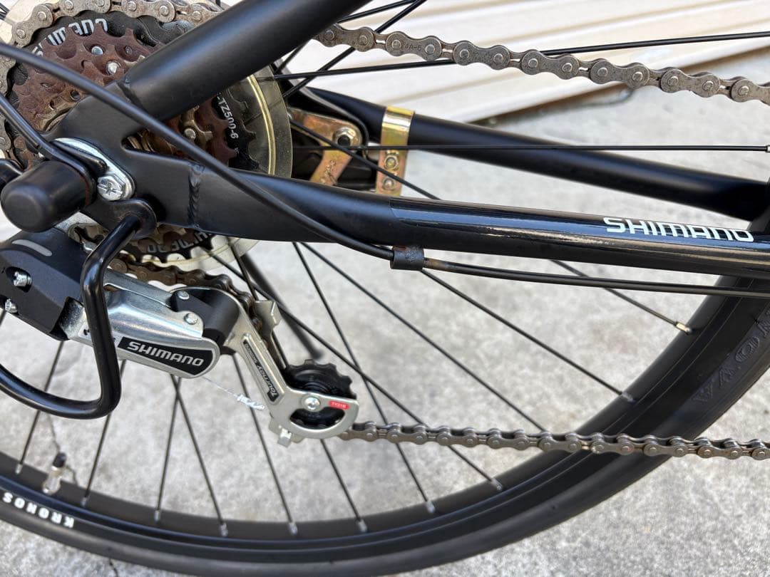 KRONOS クロスバイク ブラック