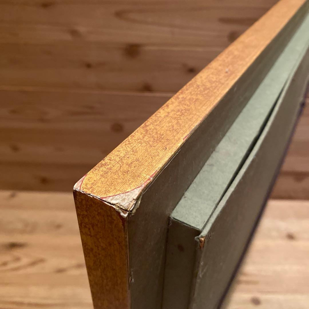 絵画☆風景画　木製額☆アンティーク