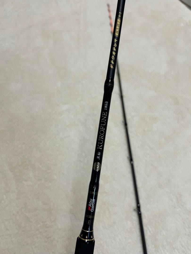 アブガルシア　黒船　タチウオテンヤロッド