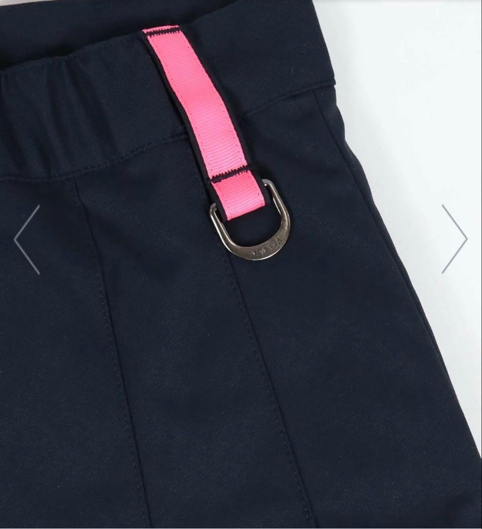 新品未使用　タグ付き　プリーツスカート　 NEW ERAコラボ　色はネイビー