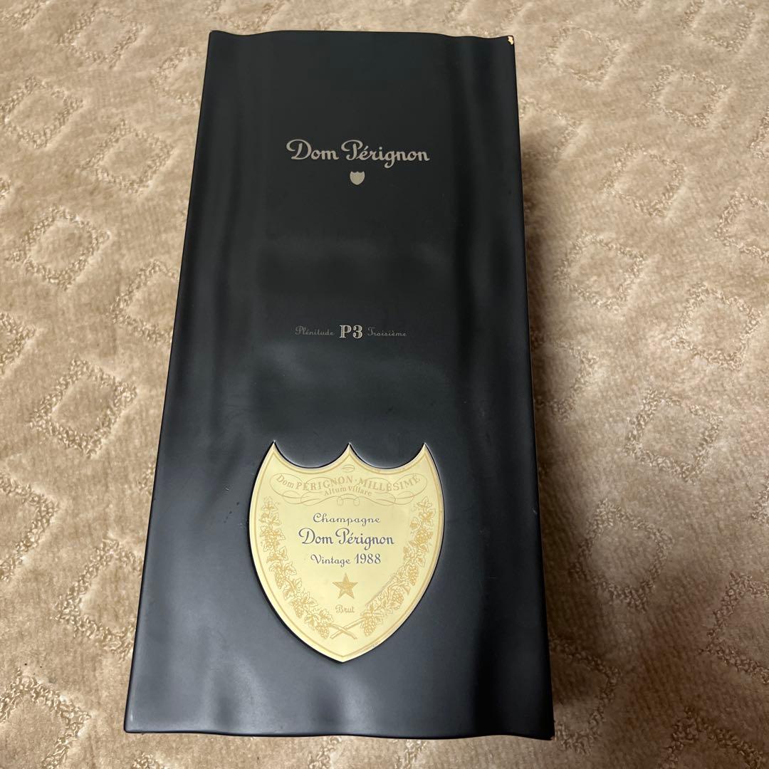 ドンペリ　P3 空き箱と空き瓶