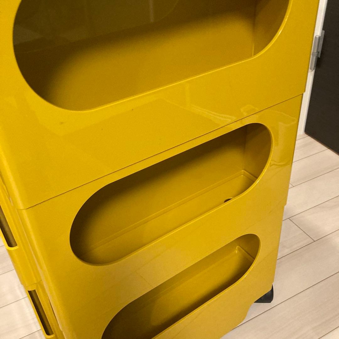 B-LINE　ボビーワゴン　3段3トレイ　　ハニーマスタードイエロー