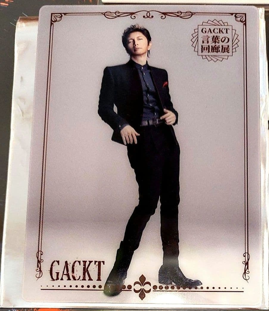 GACKT　パンフレット　回廊展　クリアカード　YFCz　ミニタオル　2025