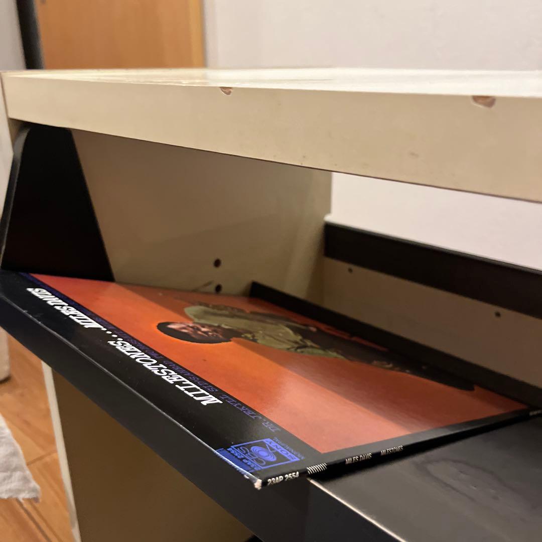 ヴィンテージレコード棚　オーディオ棚