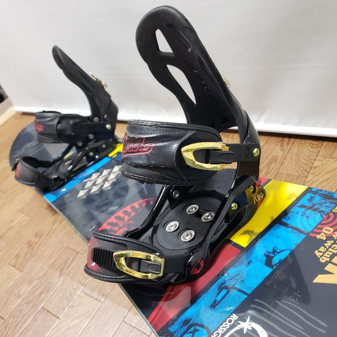 ROSSIGNOL DRAKE 145cm スノーボードセット