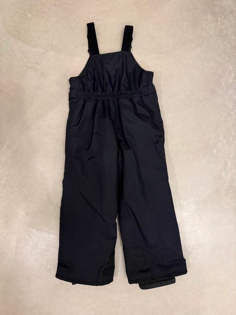 The North Face 子ども用スキーウェア　ズボン　ビブ　 黒