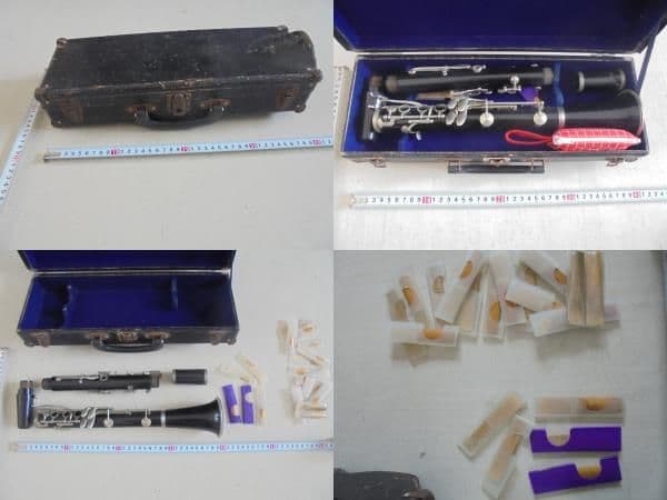 AKa6928　NＩＫＫＡＮニッカン　クラリネット動作未確認ハードケース付管楽器