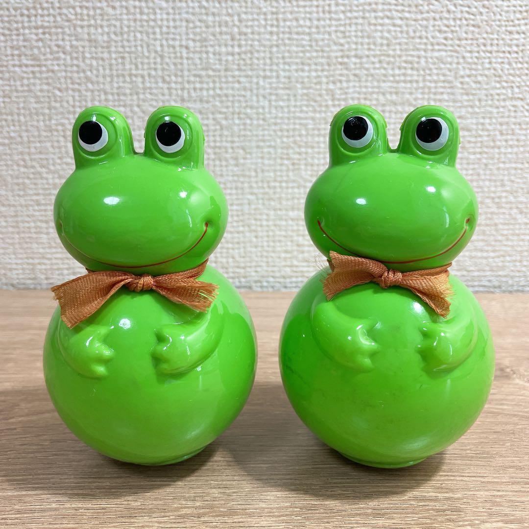 コルゲンコーワ ケロちゃん 起き上がりこぼし 起き上がり小法師 起き上がりカエル