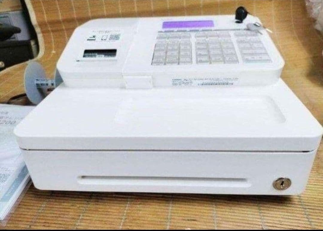 カシオレジスター　SR-S200　最新機種　スマホで設定売上管理　830083