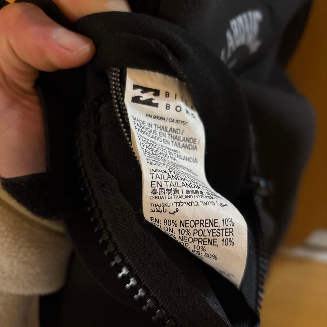 Billabong 3:2 Absolute ジャーフル　ブラック　L