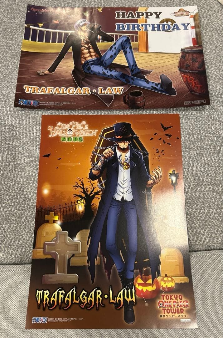 ワンピース ロー　ポスター　東京タワー　セット