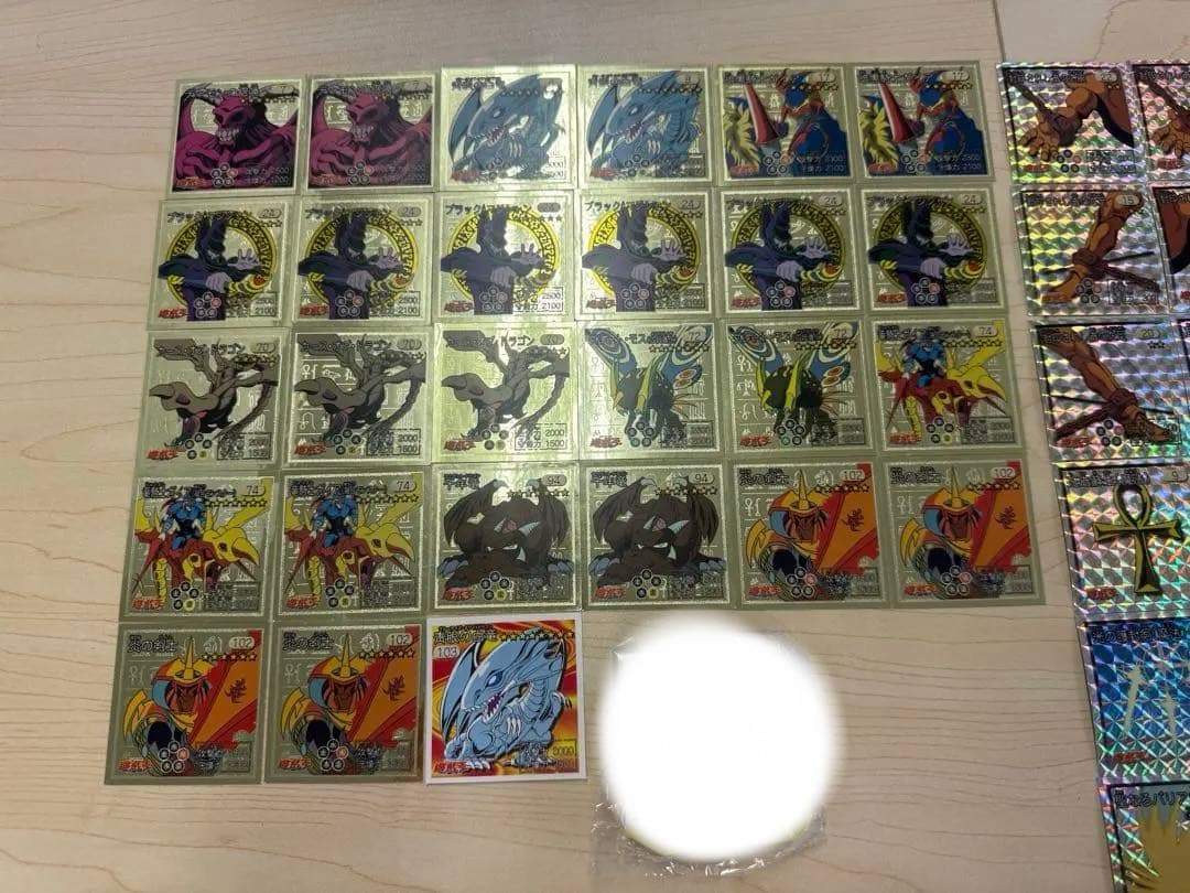 遊戯王　シール烈伝　アマダ　ブルーアイズホワイトドラゴン　その他まとめ 72枚