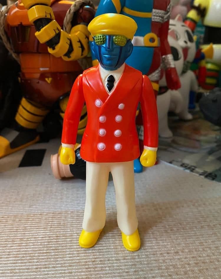 無版権◆ロボット刑事◆◆約15ｃｍ 海外版 現状品