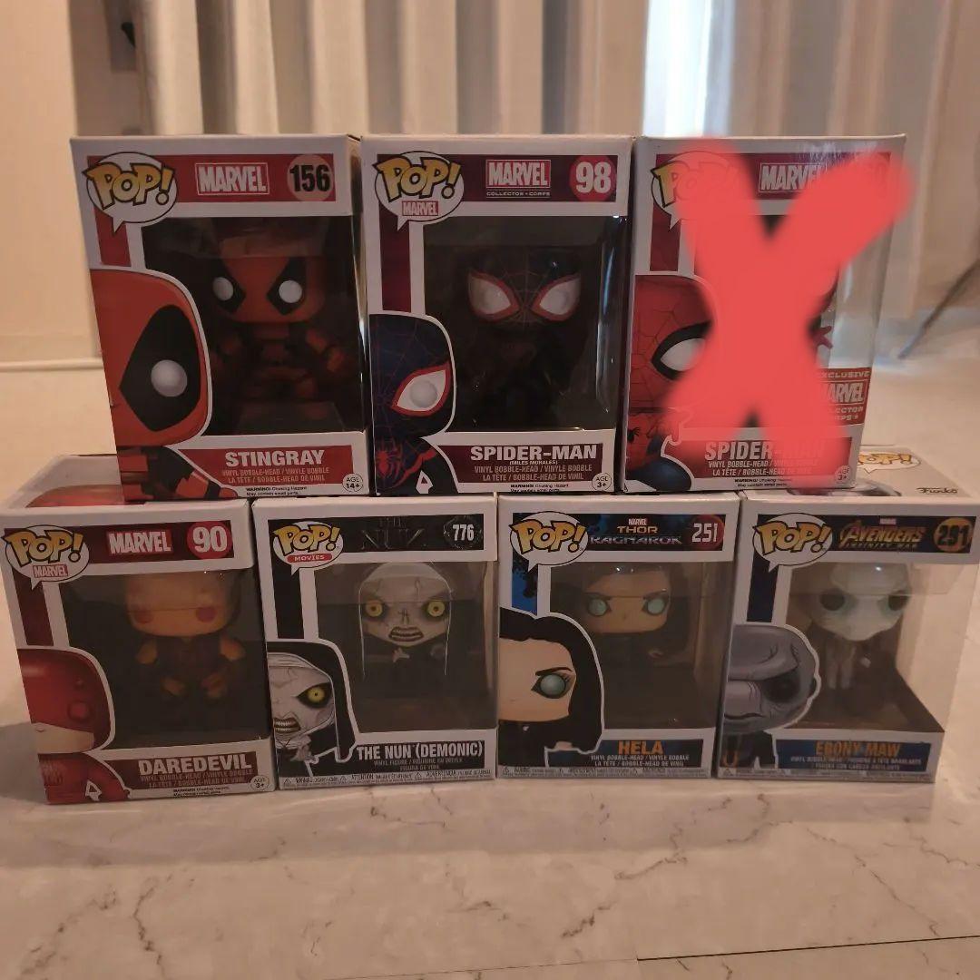 マーベル フィギュアセット 7体 まとめ売り