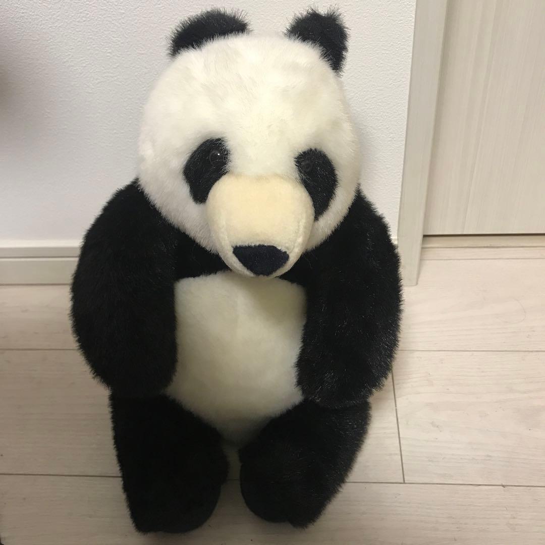 パンダ ぬいぐるみ 　DOUSIN 童心コーポレーション　昭和　レトロ