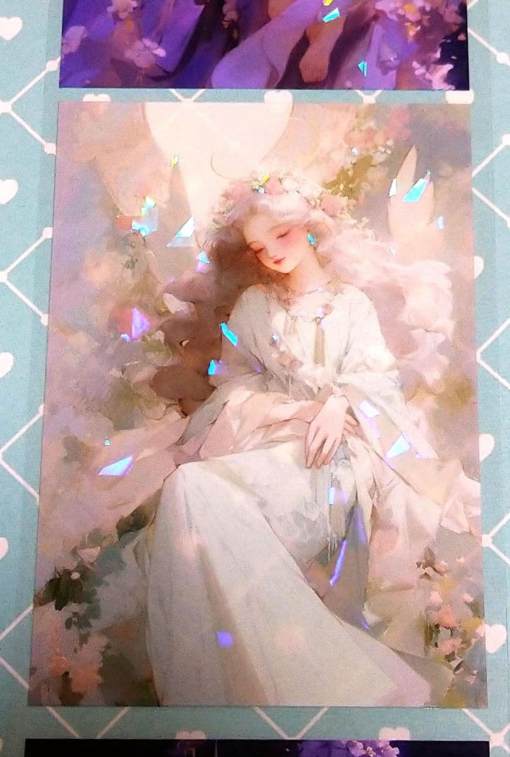 廃盤品✩J863＃天使拟人(贝壳光)血液供给切り売り海外人物女の子AIマステ