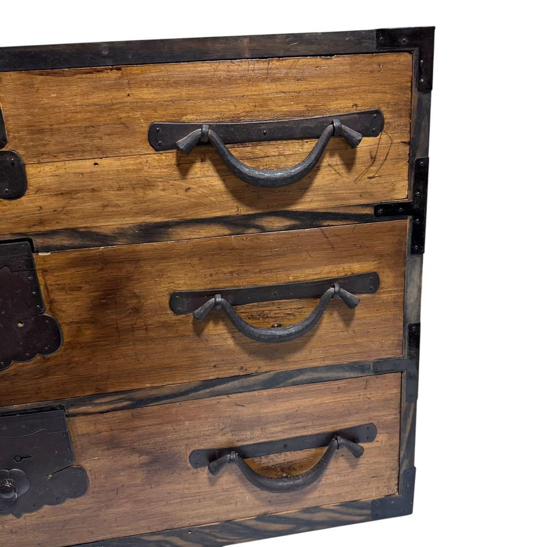 アンティーク箪笥　古家具　レトロ　古民家　インテリア　古道具