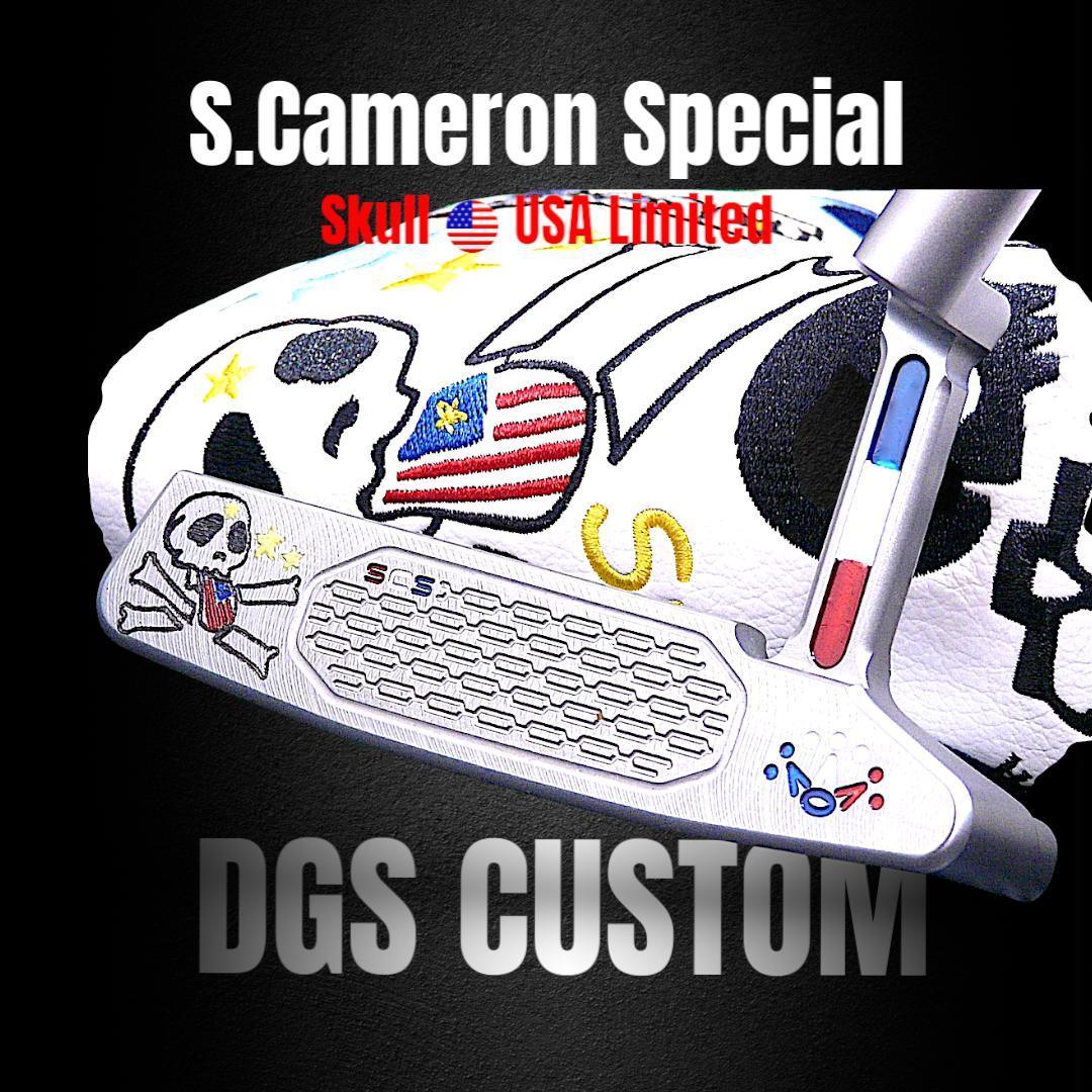 限定1★Newport2 スカルUSAスペシャル★DGSカスタムパター 34