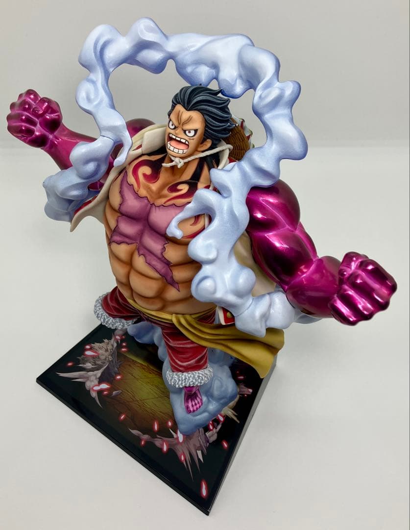 ラストワン　ルフィ ギア４ バウンドマン maximum くじ　リペイント