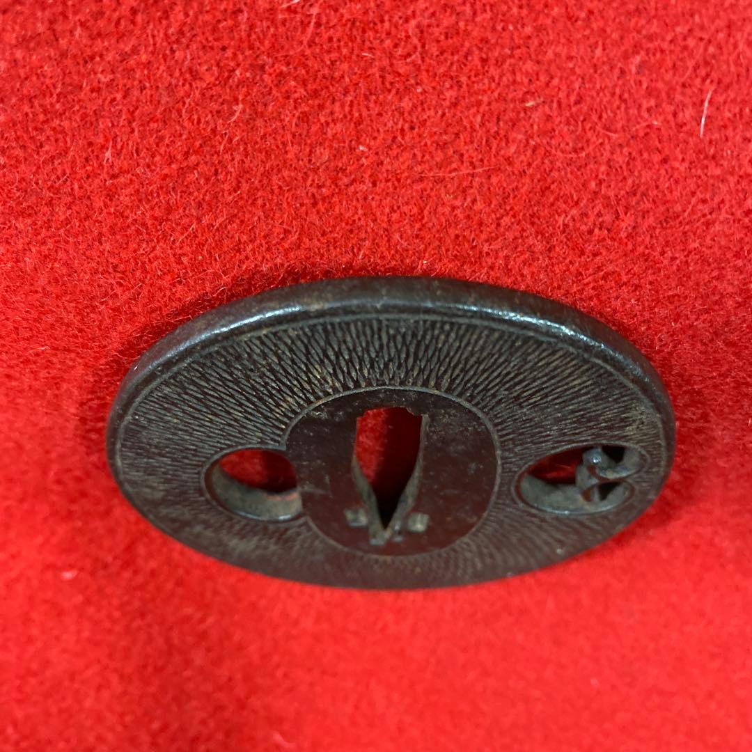 B–7 日本刀の鍔（つば）　武具　装飾品　アンティーク　美術品　工芸品