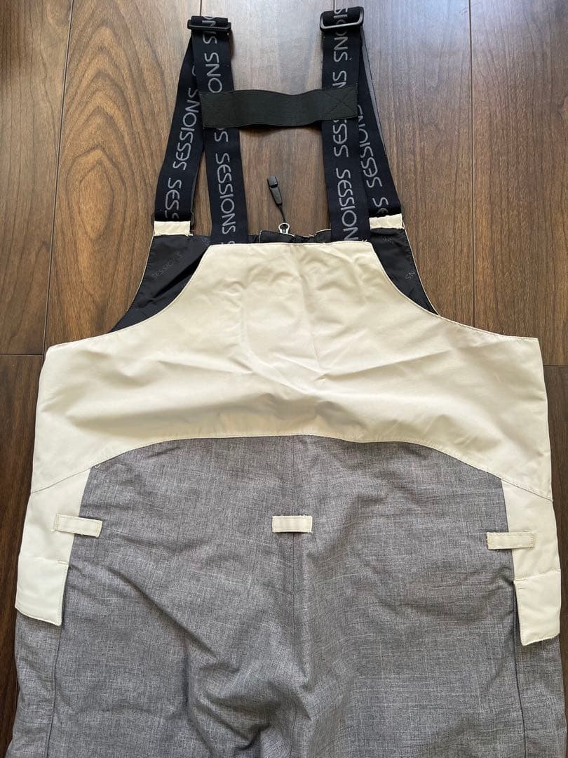 スノボー　SESSIONS ビブパンツ　M