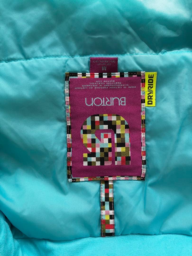 Burton スノーボードウェア　上下セット サイズM 136〜147