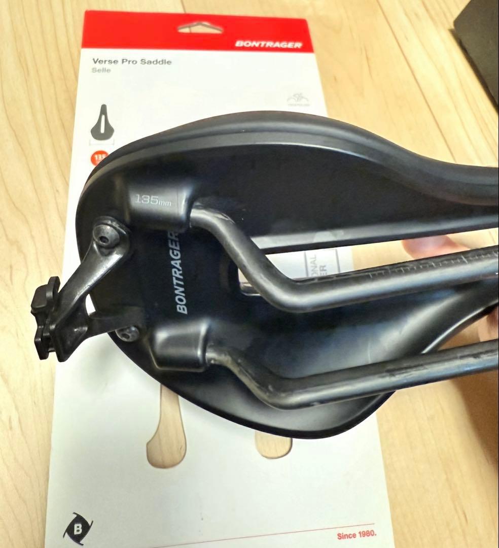 ボントレガー　verse pro サドル　135mm