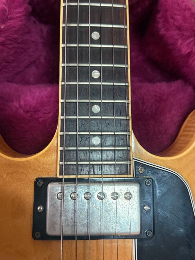 Gibson ES-335 Natural figured top 1／25まで